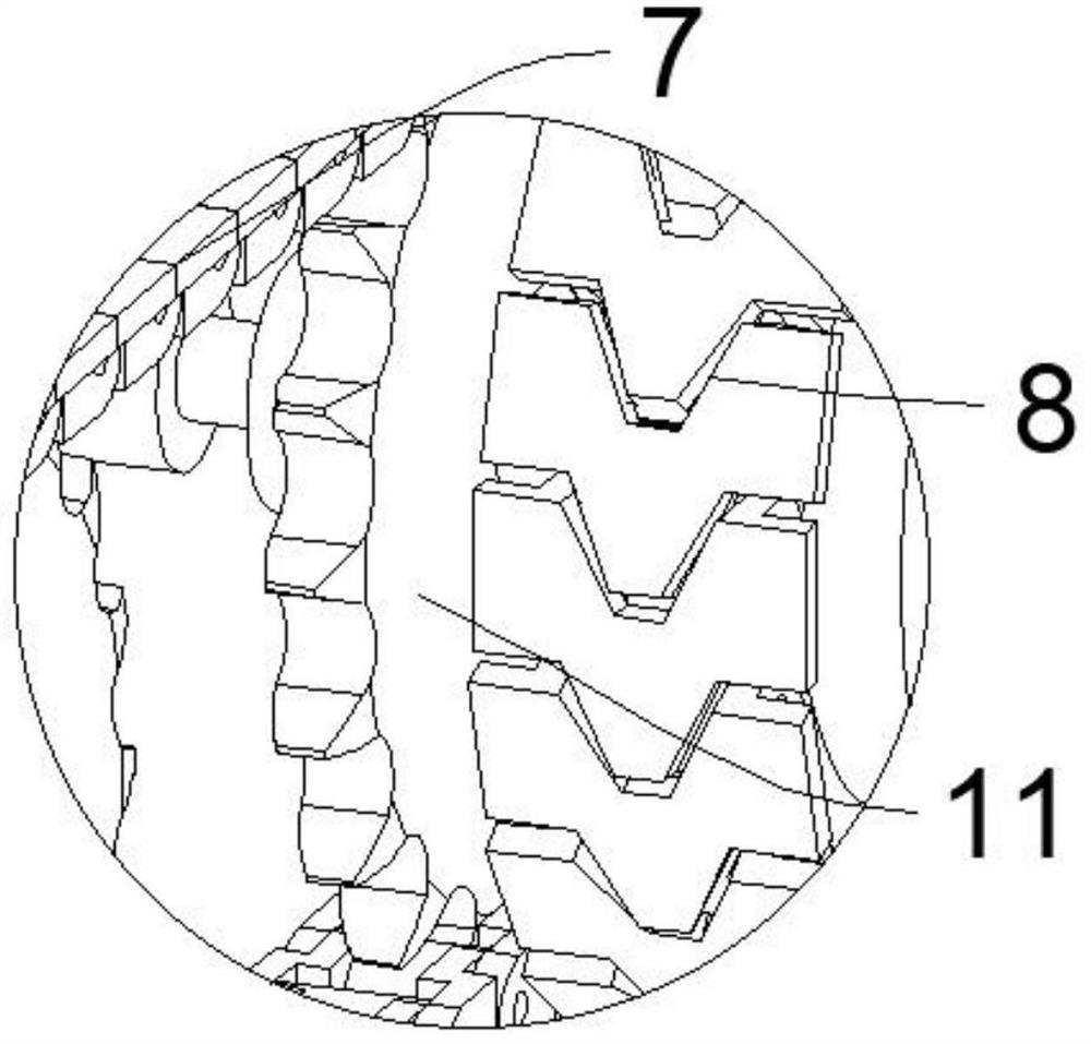 Land space planning topographic survey device