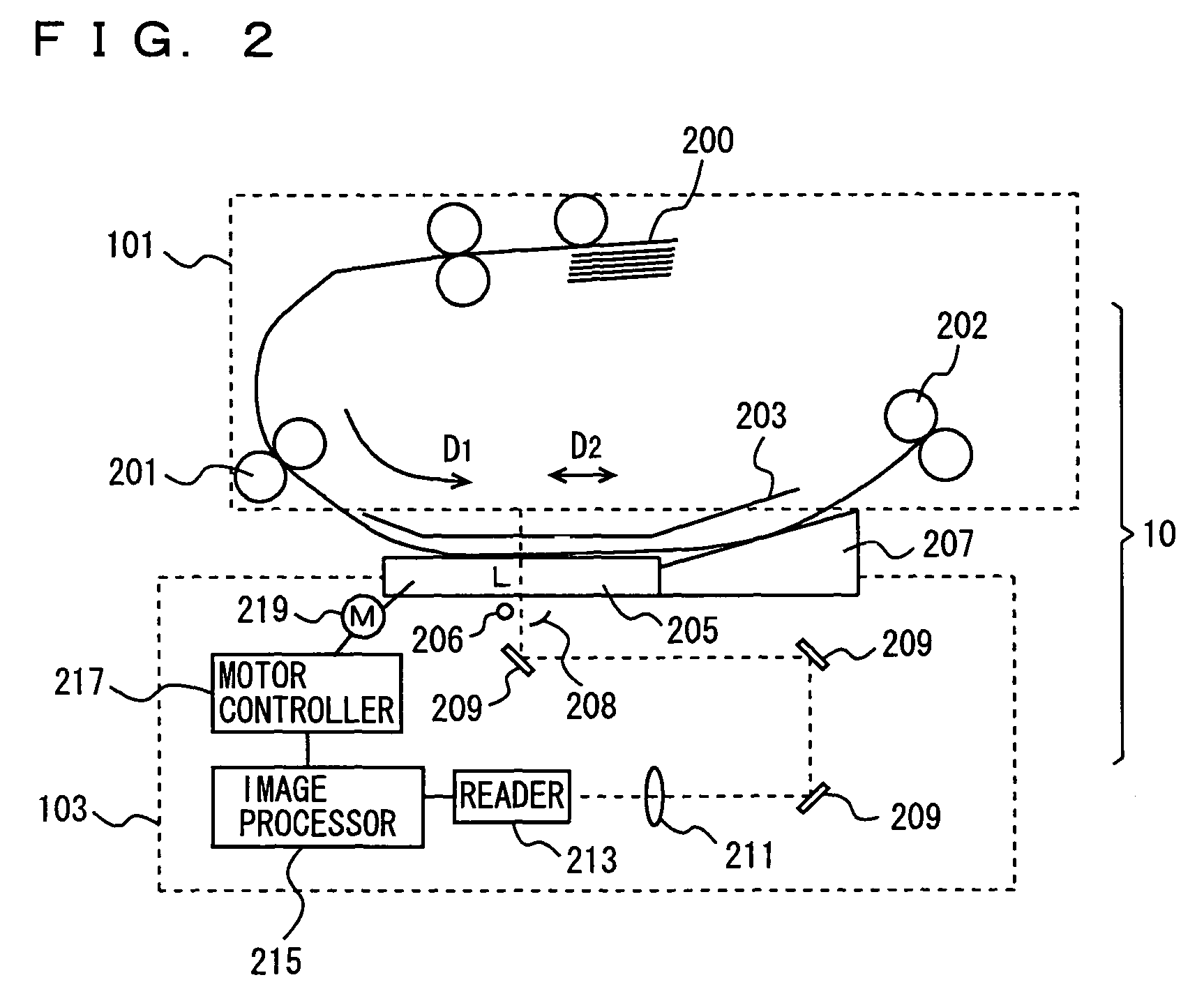 Image reading apparatus correcting noise in image data