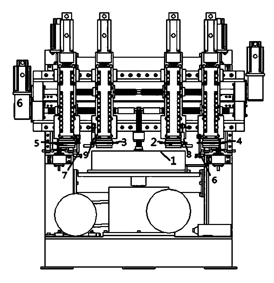 Opposite roller spinning and deformation heat treatment combined manufacturing process for large bellows