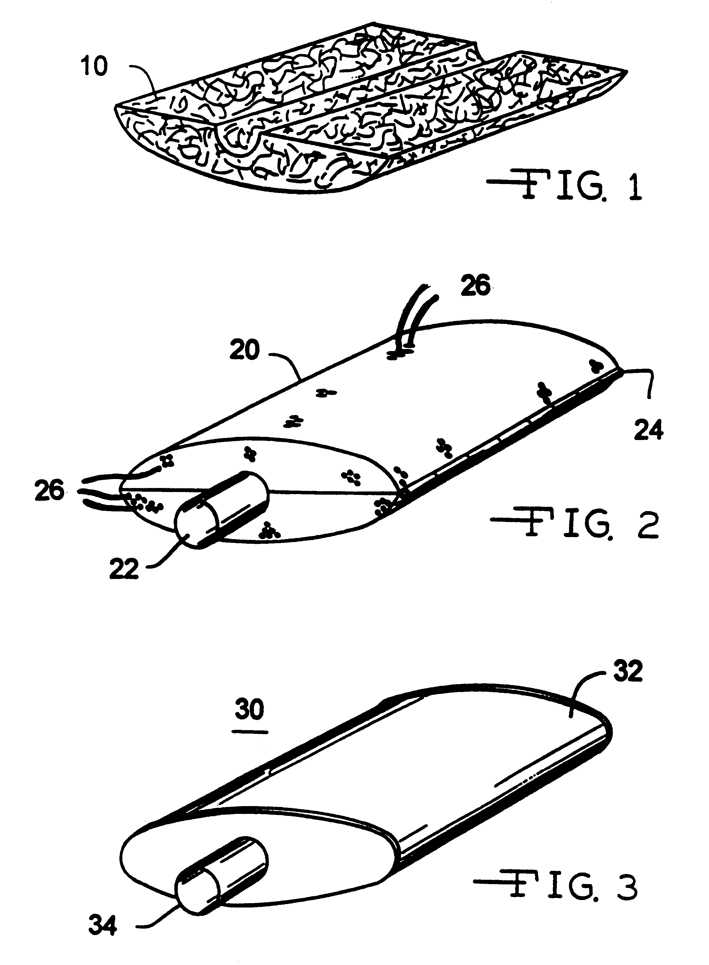 Preformed sound absorbing material for engine exhaust muffler