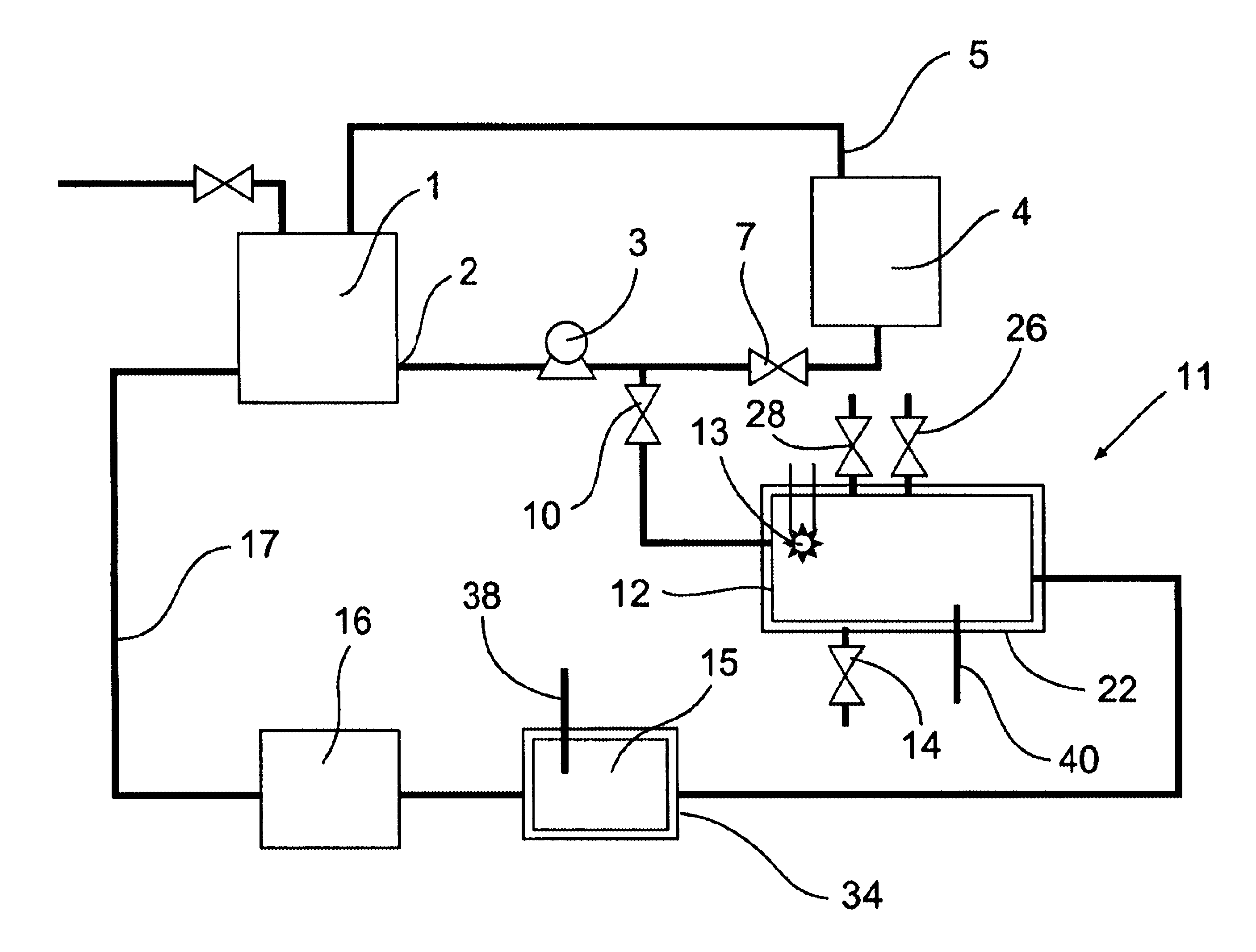 Method and system for regenerating of plating baths