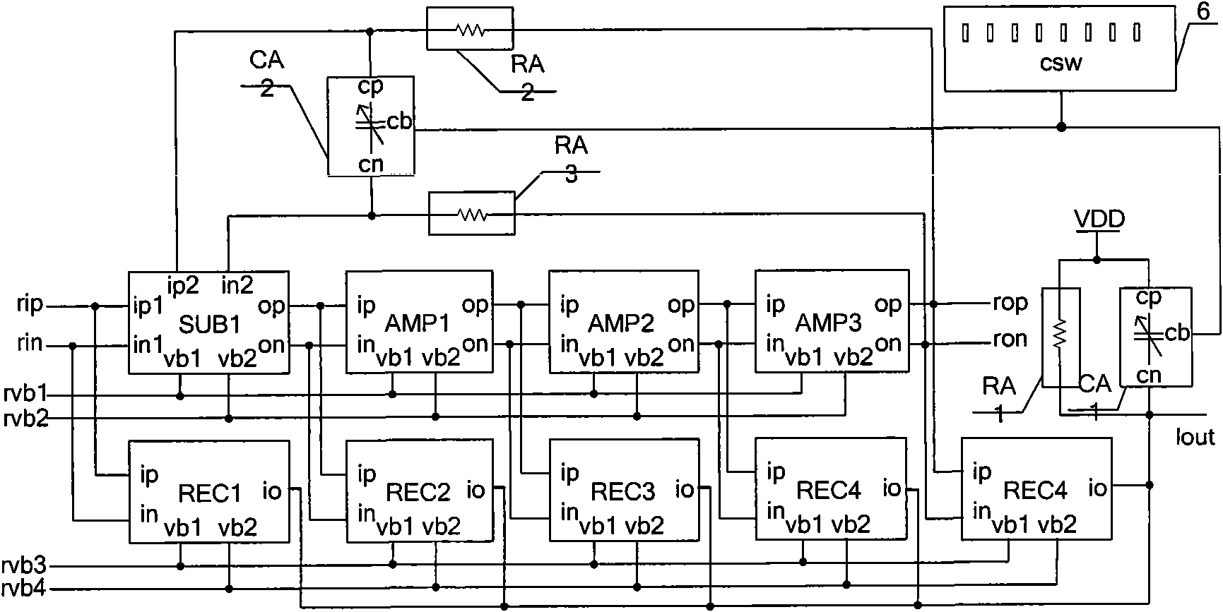 Logarithmic amplifier