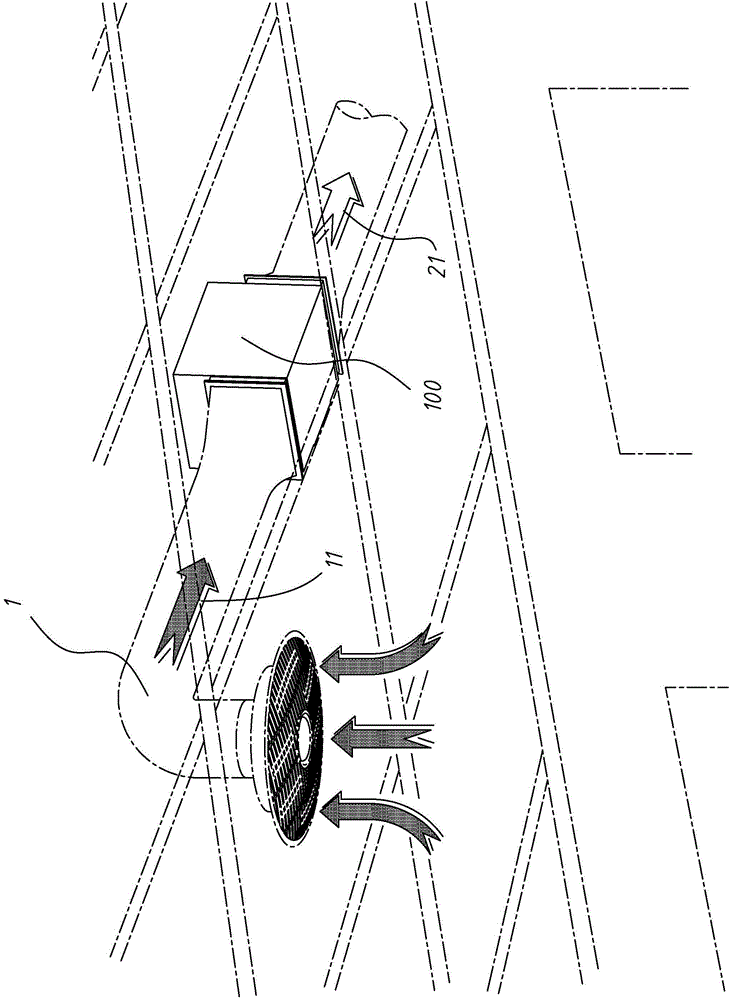 Kitchen fume-cleaning apparatus for degreasing and deodorization