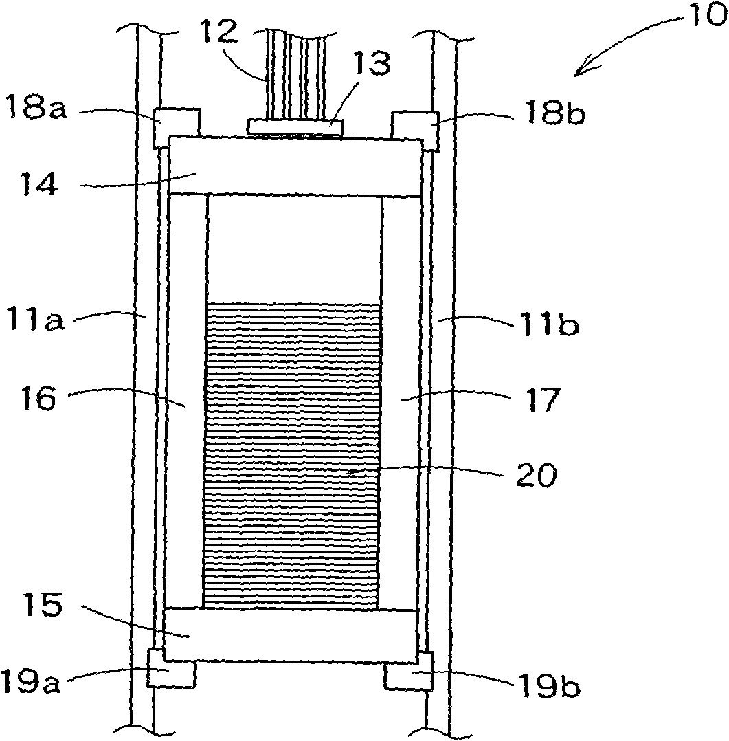 Pullback weight of elevator