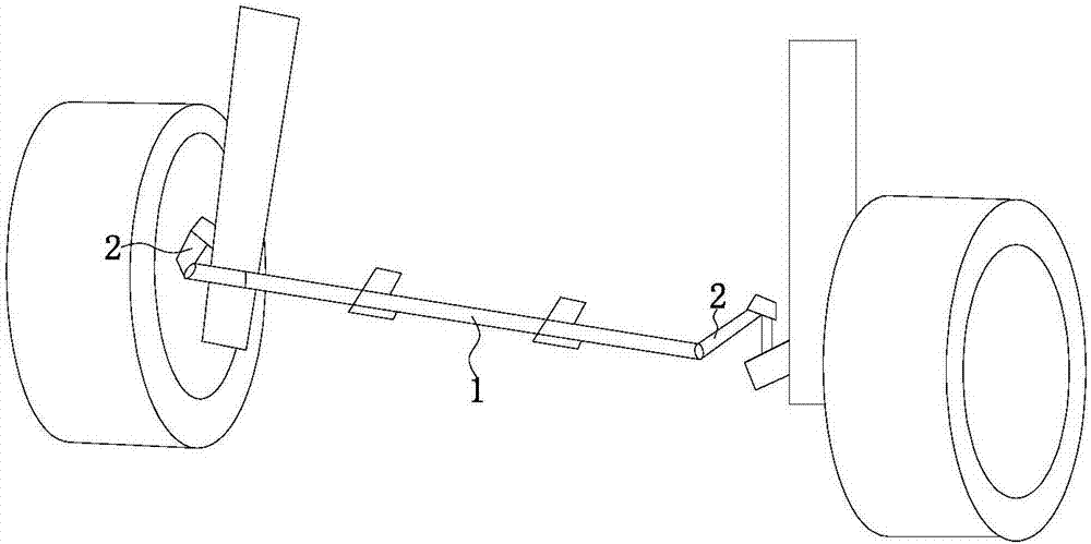 Novel car anti-roll bar