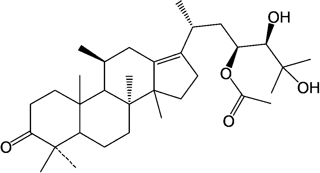 Application of alisol A 23-acetate in preparing drug for treating adiposis