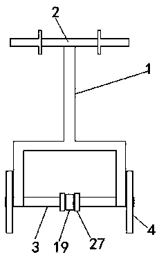 Honeysuckle planting device and honeysuckle planting method