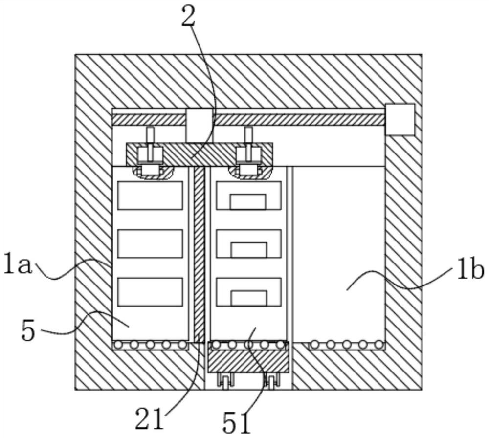 Robot and take-out cabinet interaction system and interaction method