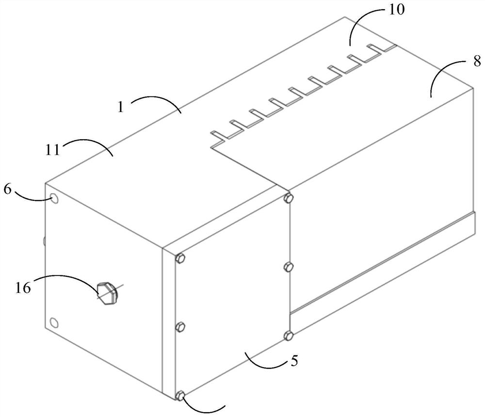 Dedusting, heating and dehumidifying device for flame photometer