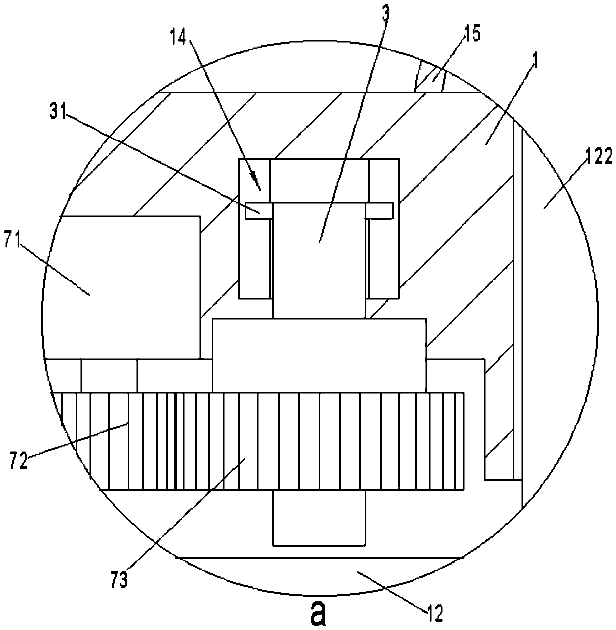 Automatic compression hemostat for arteria femoralis