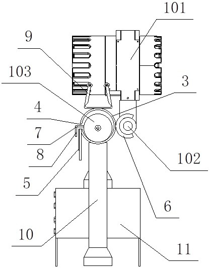 Oil level gauge calibration device