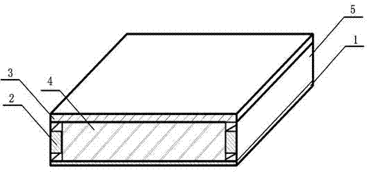 LED synchronous red-blue light panel light source used for promoting plant growth