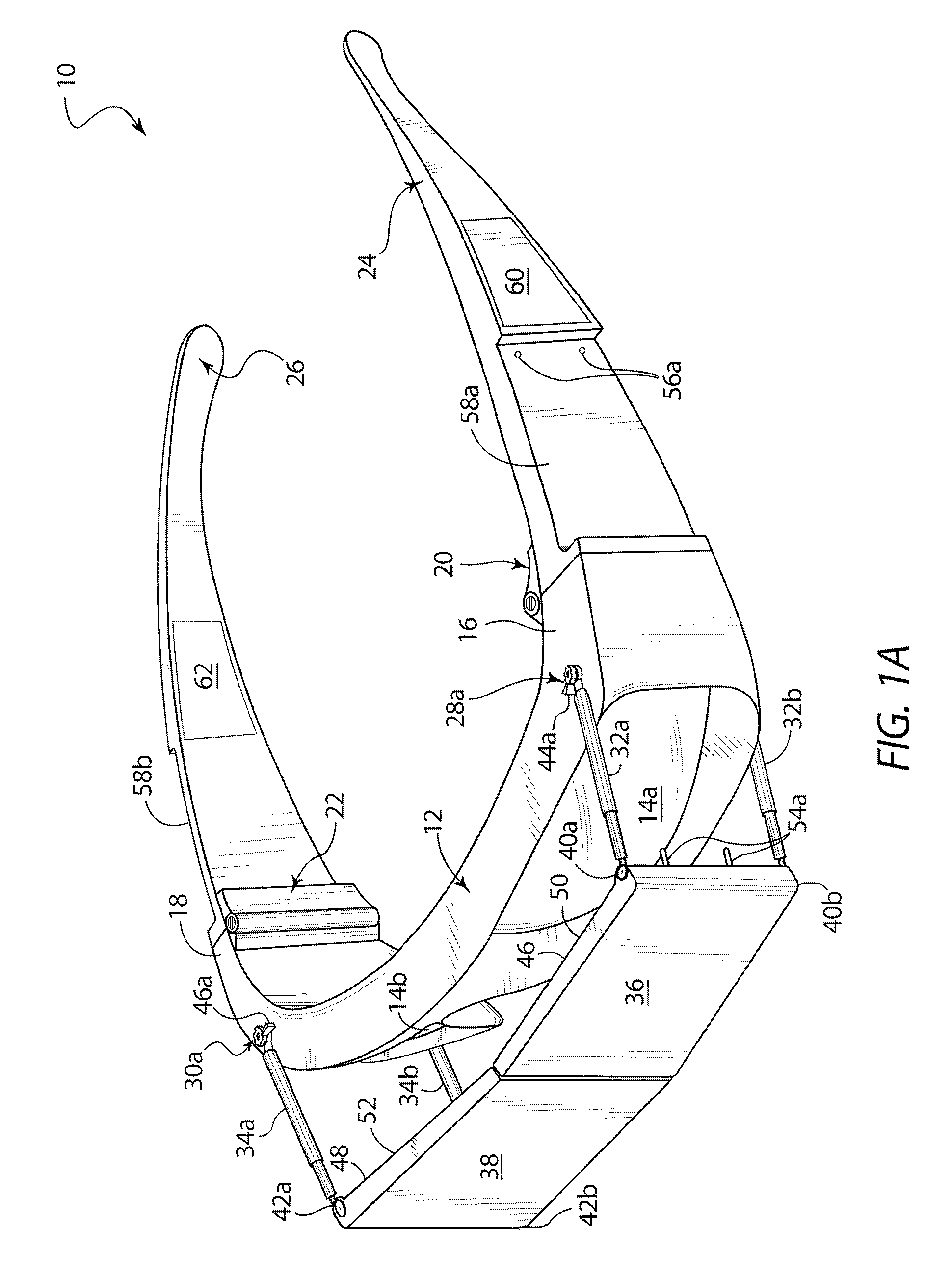 Eyeglasses with integrated telescoping video display