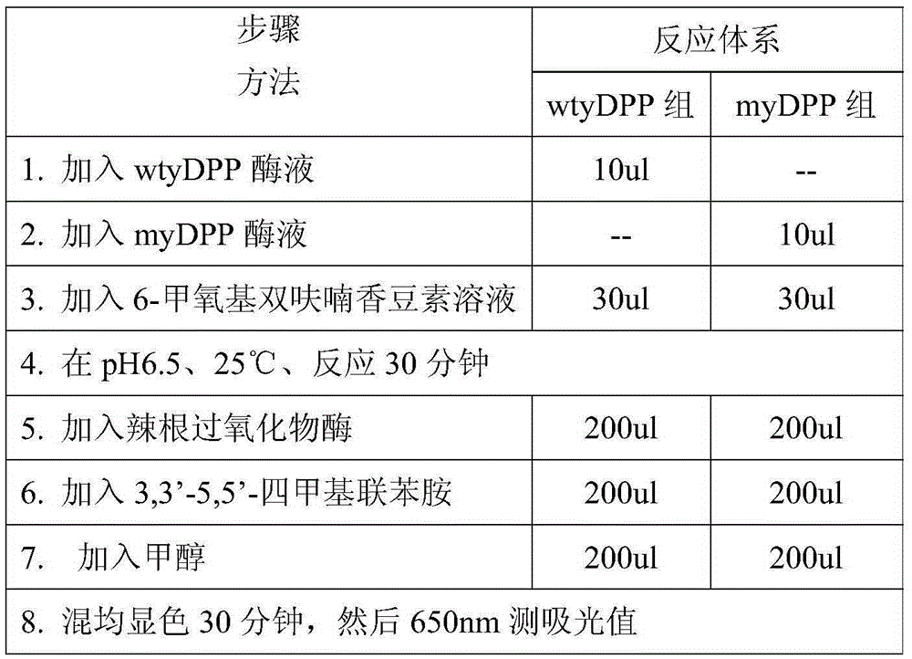 Site-directed mutagenesis modified saccharomyces cerevisiae dipeptidyl peptidase III