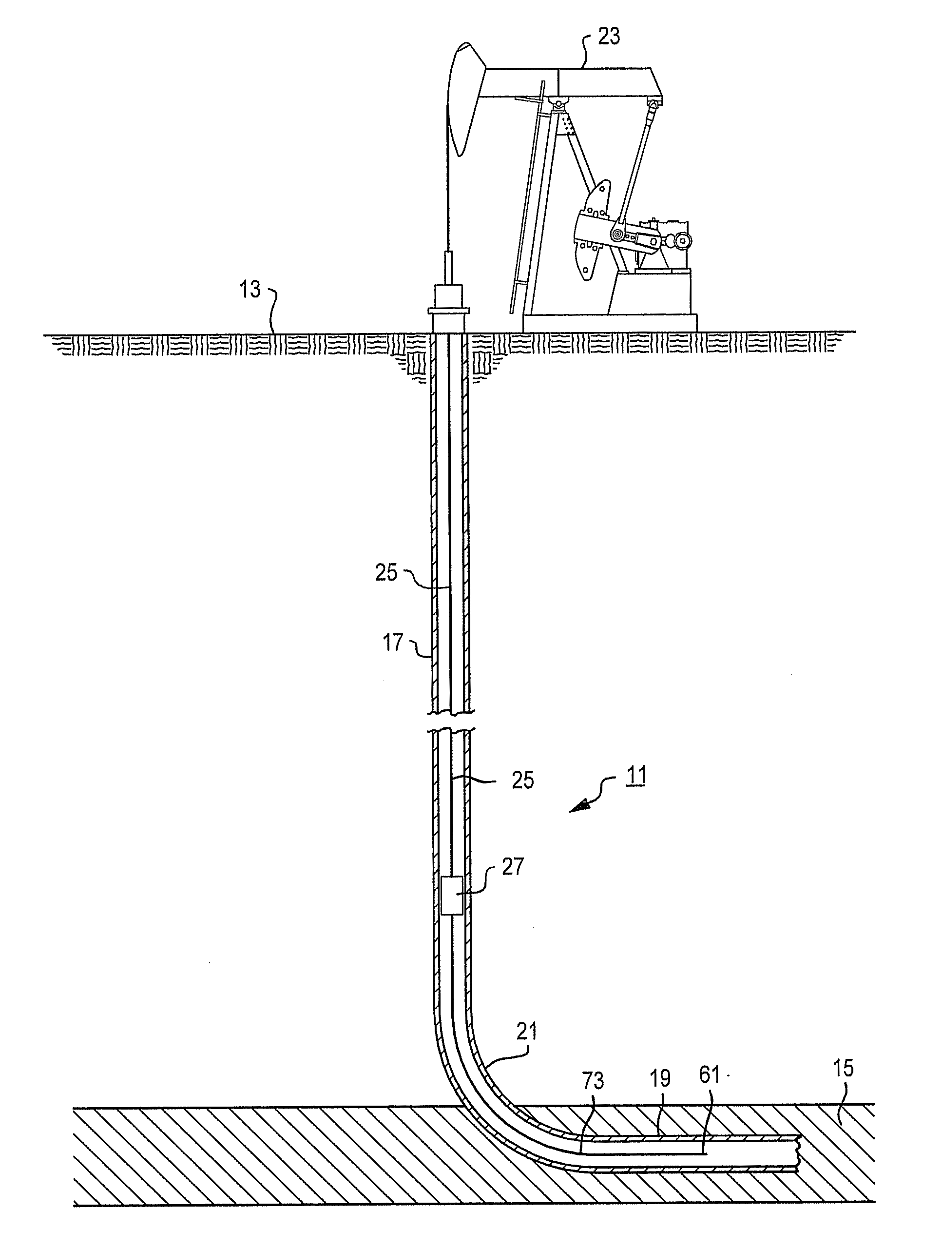 Artificial lift system and method for well