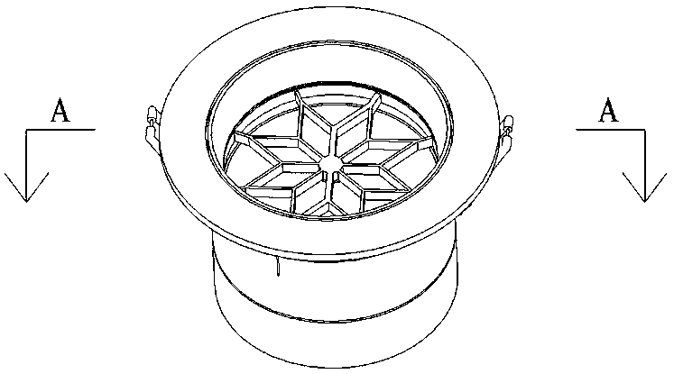 A light source inverted led lamp