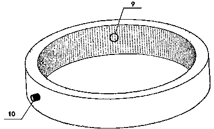 Water spray quenching technology for wheel treads of industrial and mining locomotives, cranes and the like