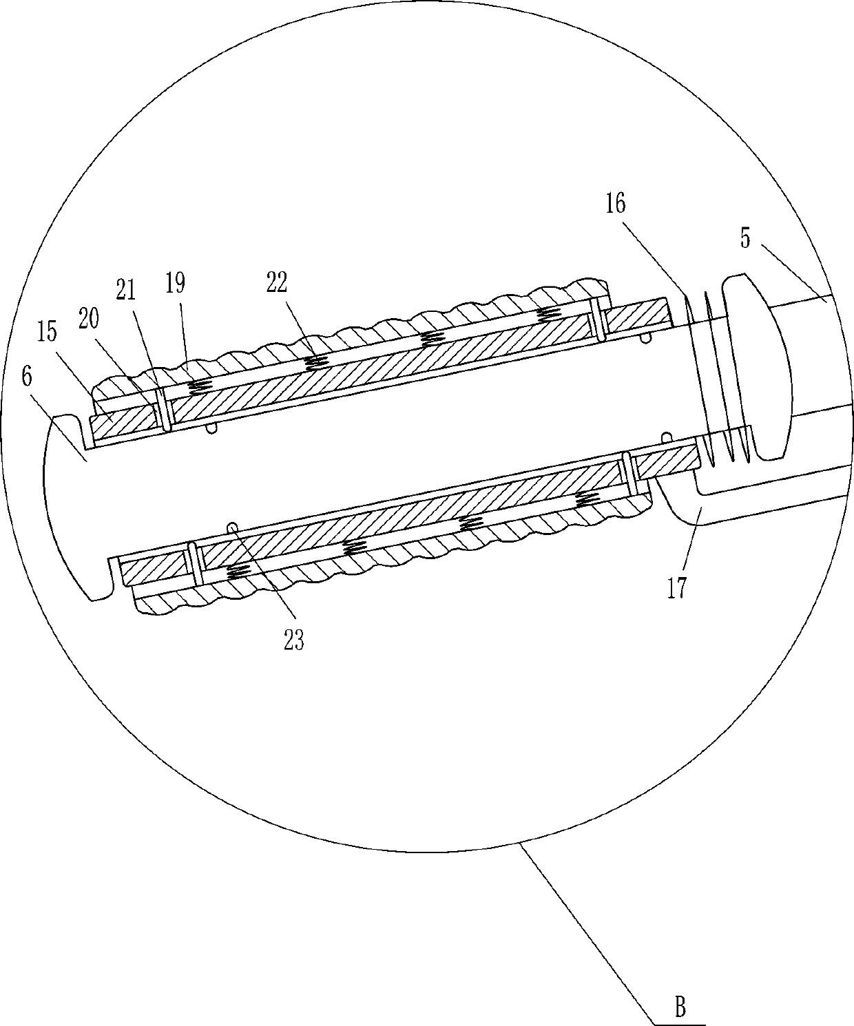 Boundary pile locator for land planning