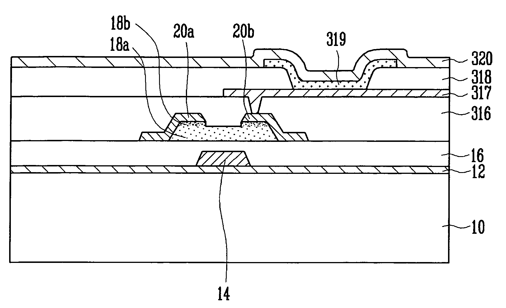 Thin film transistor, method of manufacturing the same and flat panel display device having the same