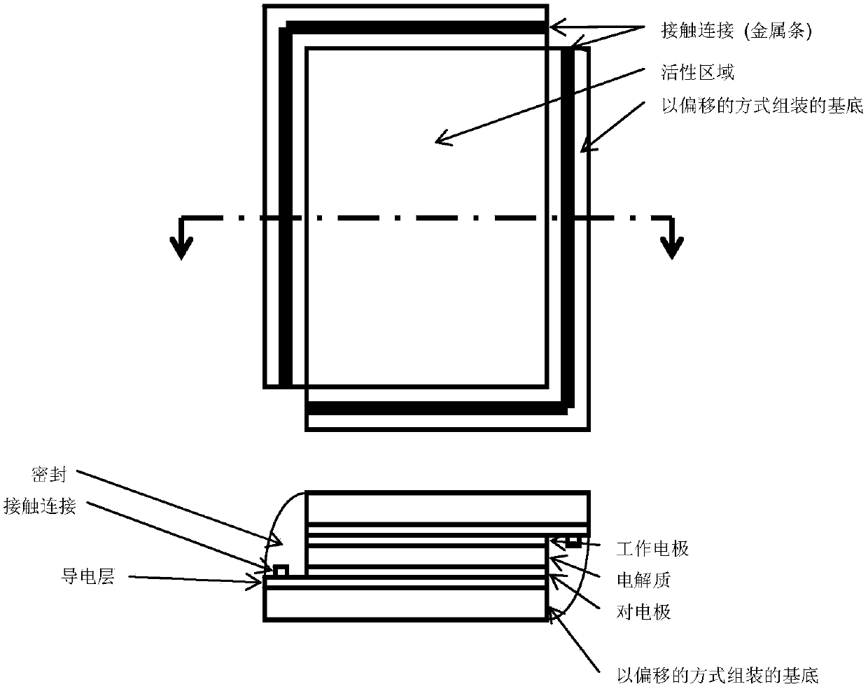 Electrochromic element with improved electrolyte layer