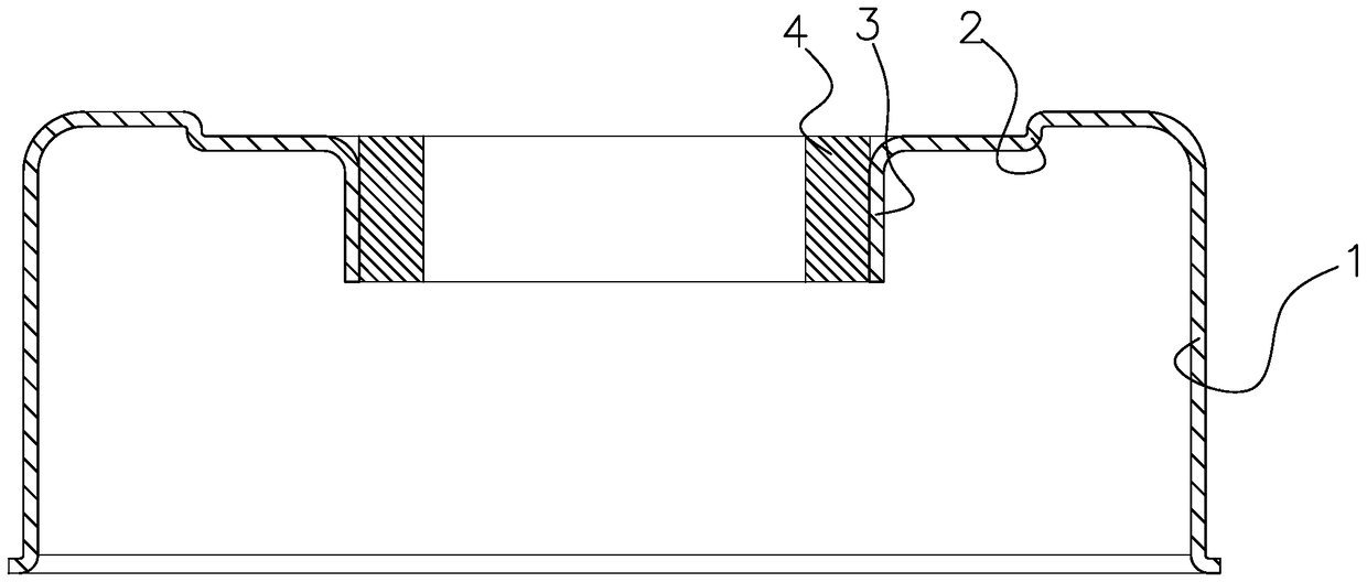 Motor end cover and production method thereof