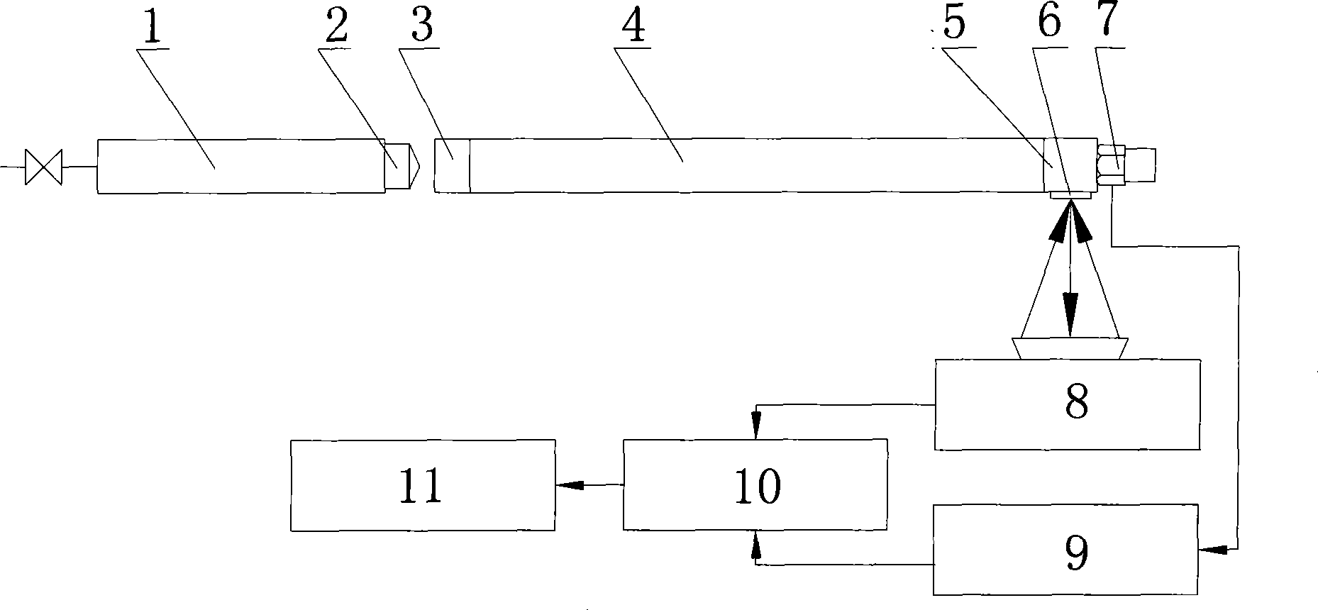 High-impact acceleration sensor dynamic characteristic tracing calibrating method