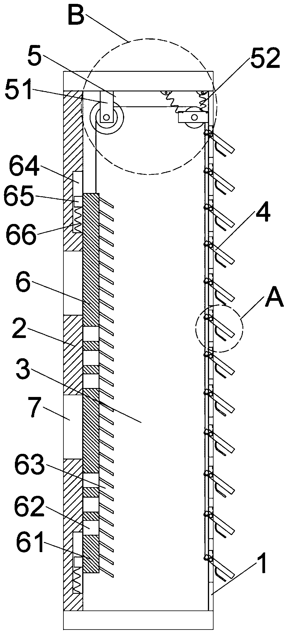 Transformer substation silencing wall