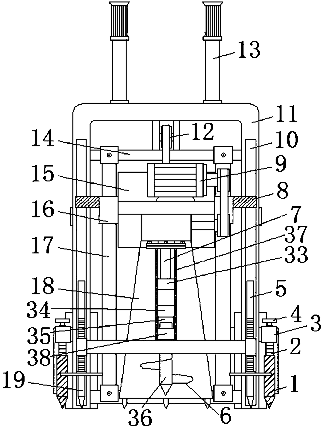 Convenient and practical crusher