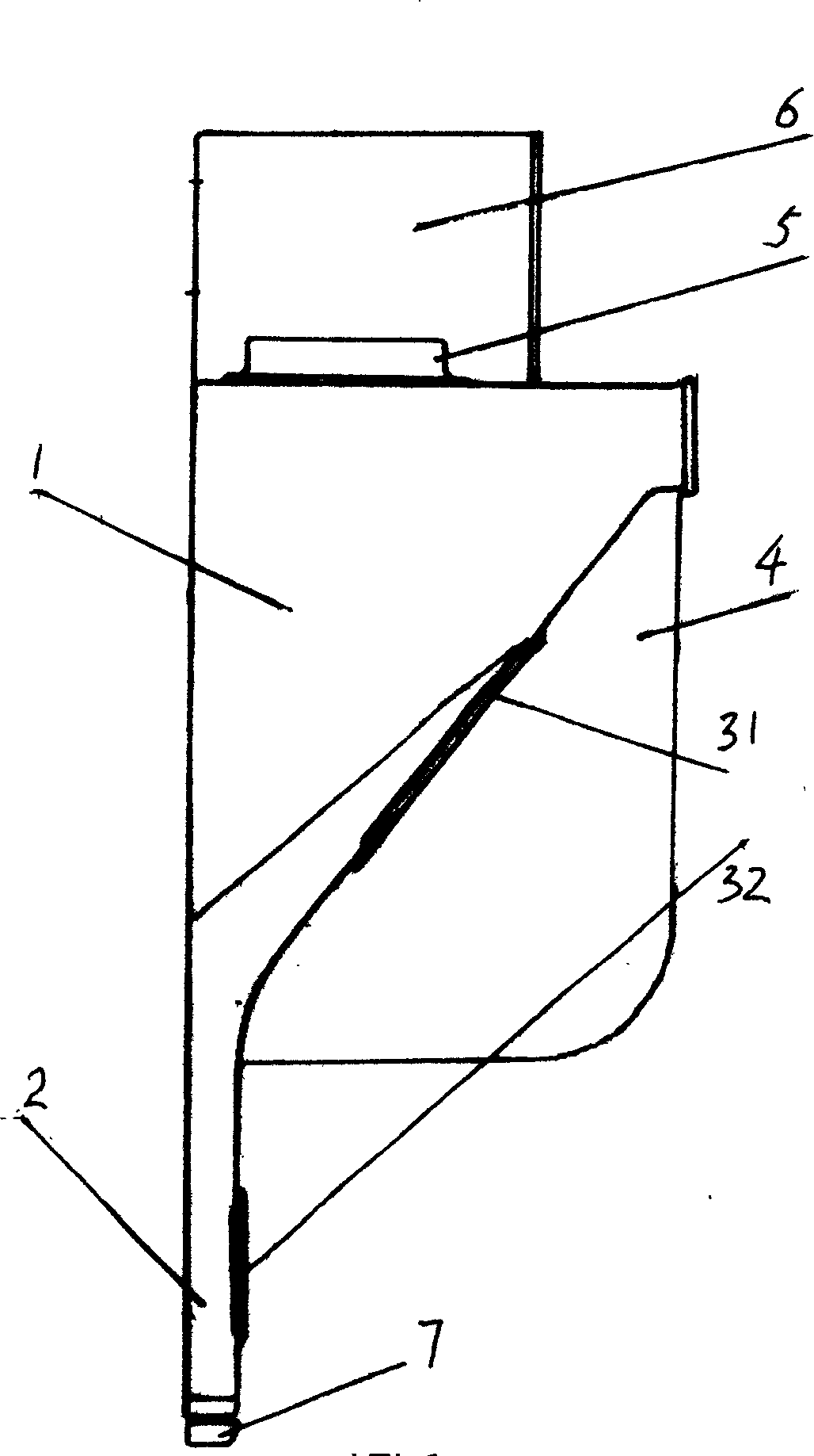 Plate-type fume exhauster