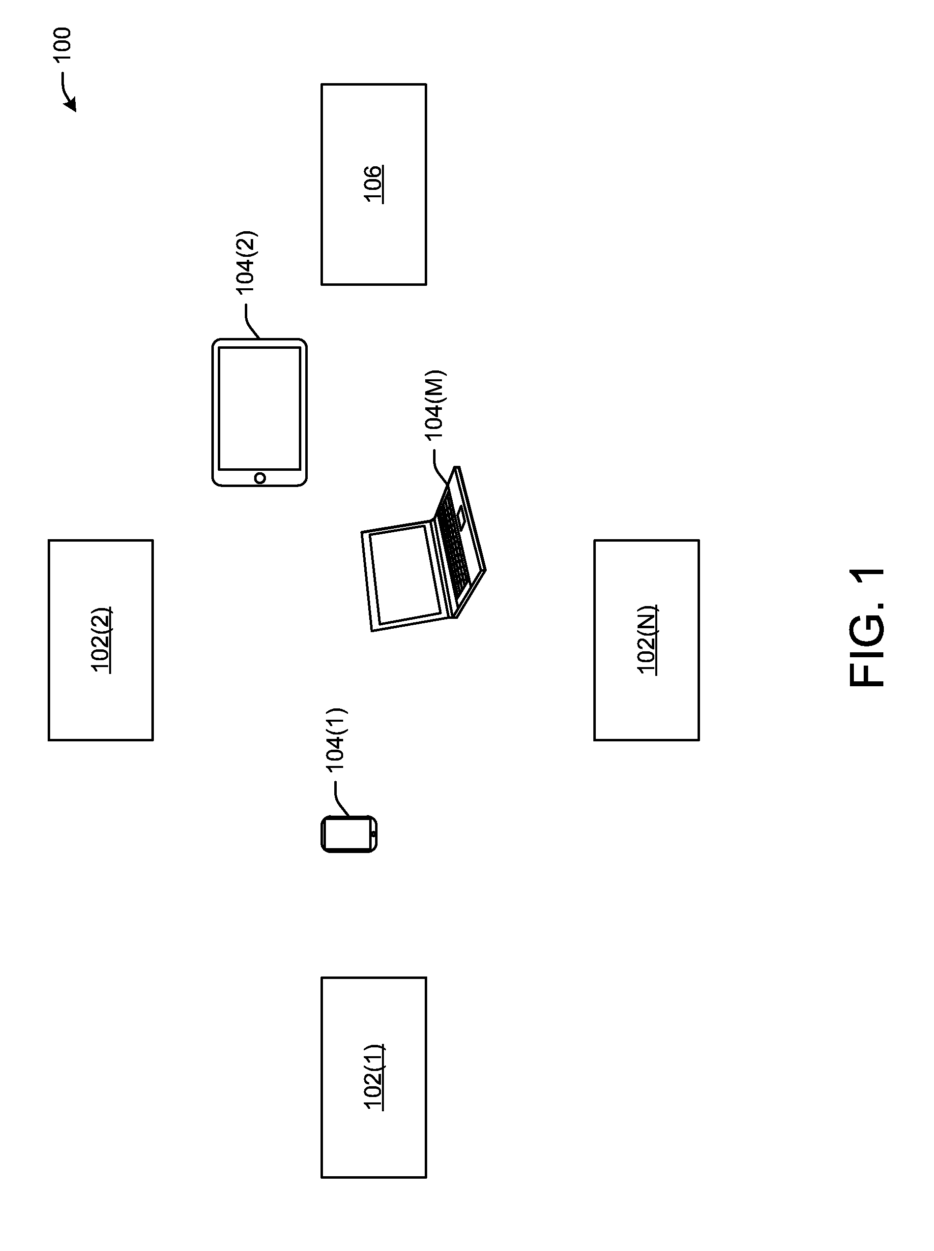 Location determination of wireless stations using one-to-many communication techniques