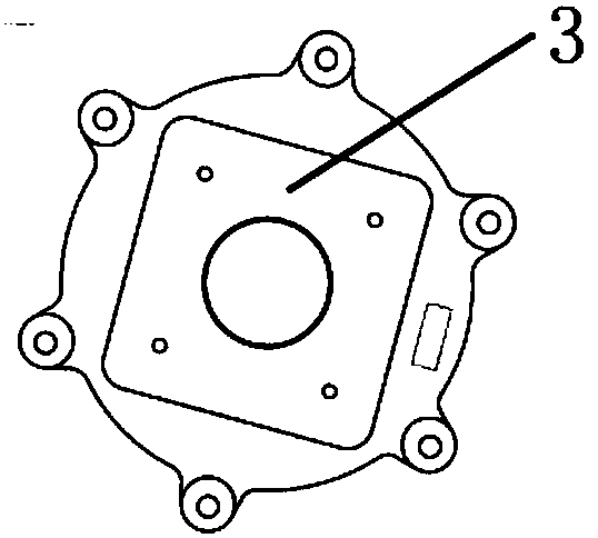 Shaft end device for bogie of high-speed train