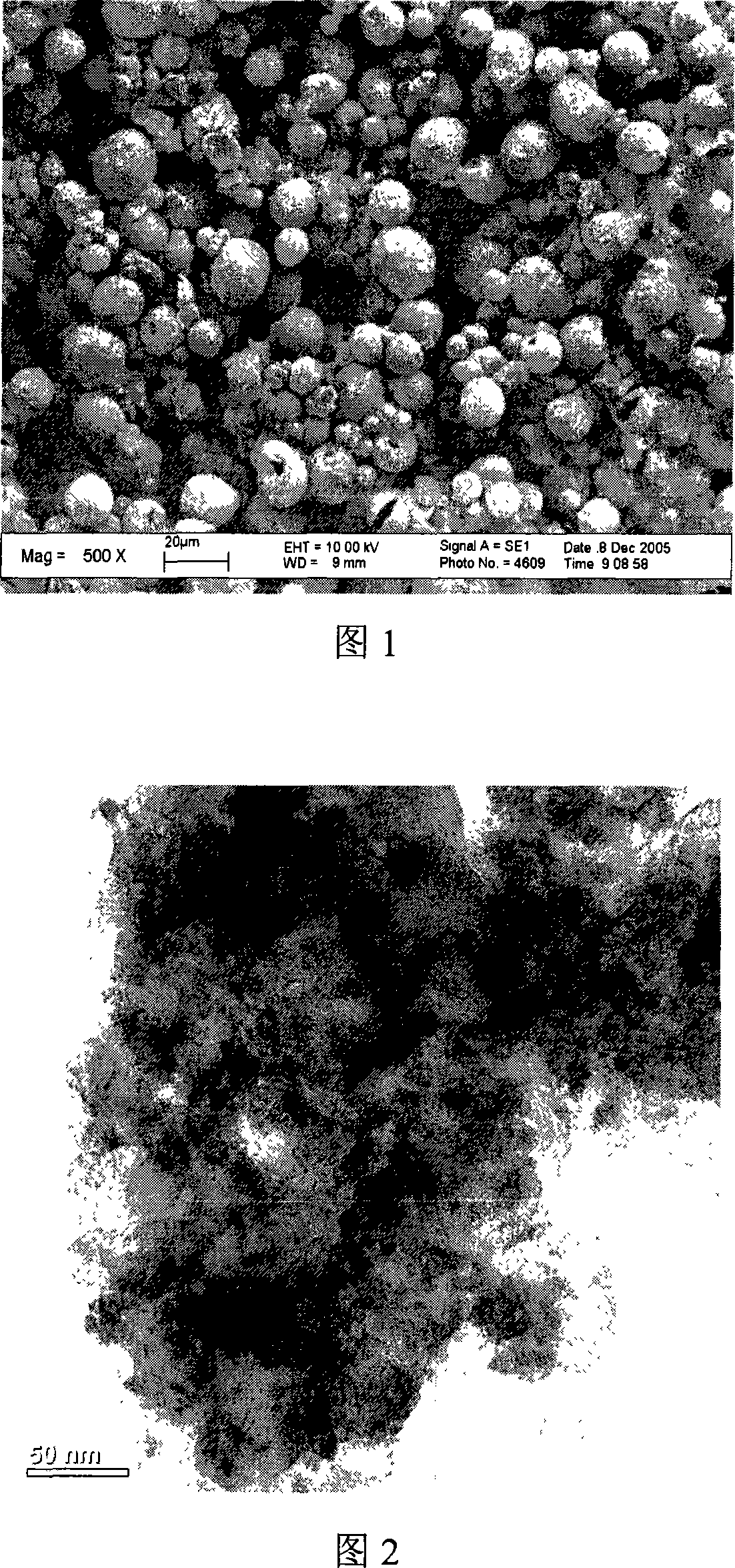 Fixing method for bimetal salt