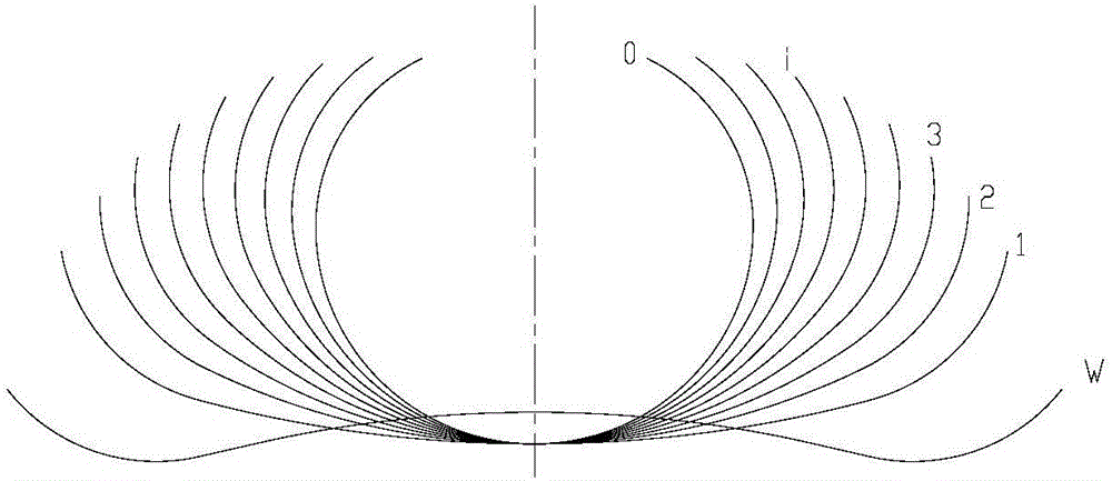 Straight welded pipe three-point bending flexible cold-roll forming roller position determining method