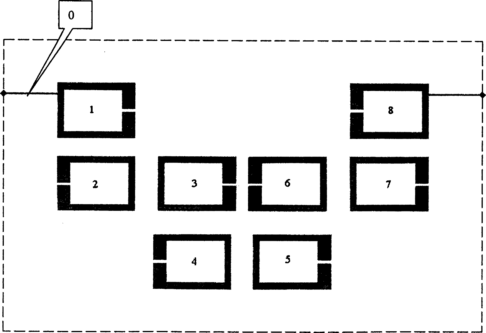 Coupling structure of high-temperature superconductive filter for adjusting-free satellite communication and making process