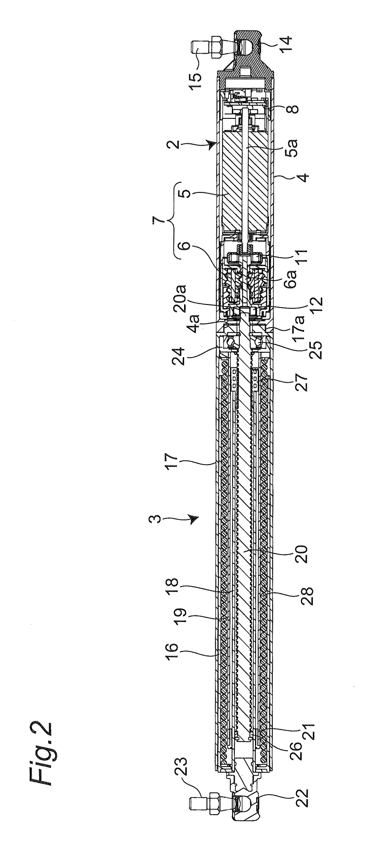 Door opening and closing apparatus for vehicle