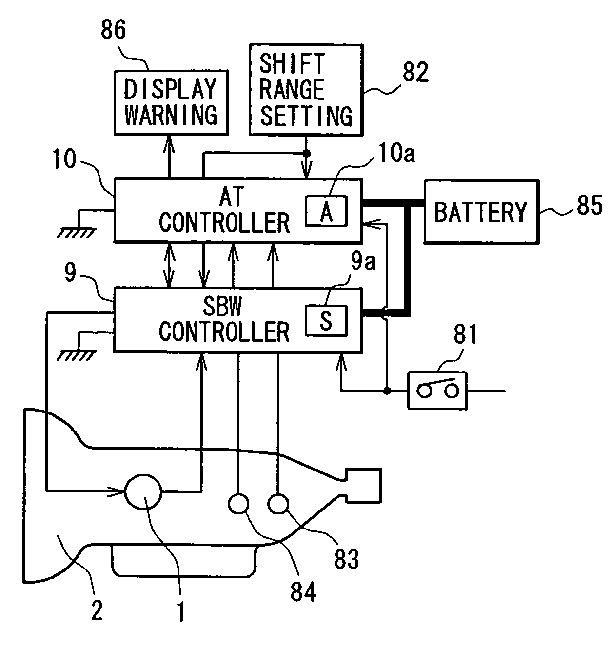 Automatic transmission system and method for controlling automatic transmission apparatus