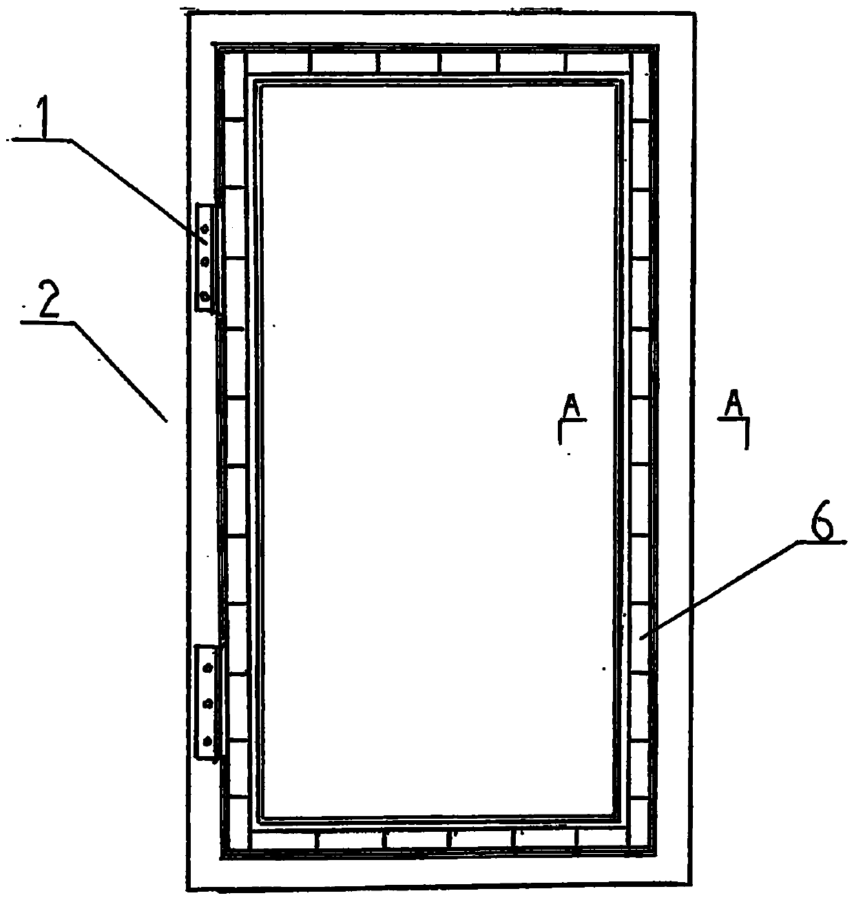 Sound-proof door