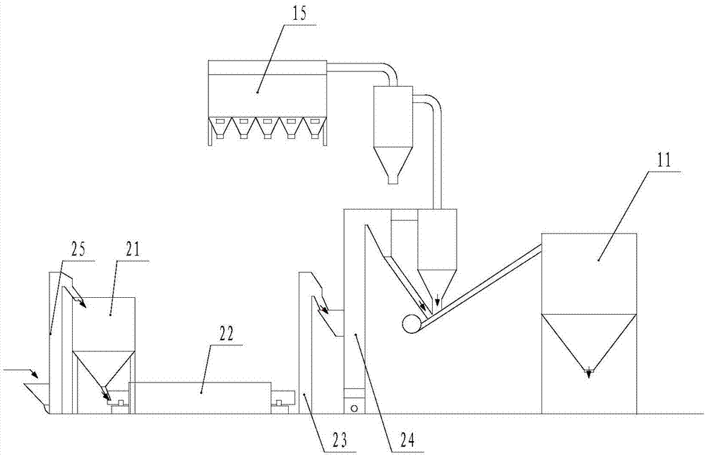 Full-automatic production device for expanded perlite heat preserving board