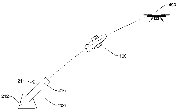 An anti-electromagnetic interference anti-drone capture device