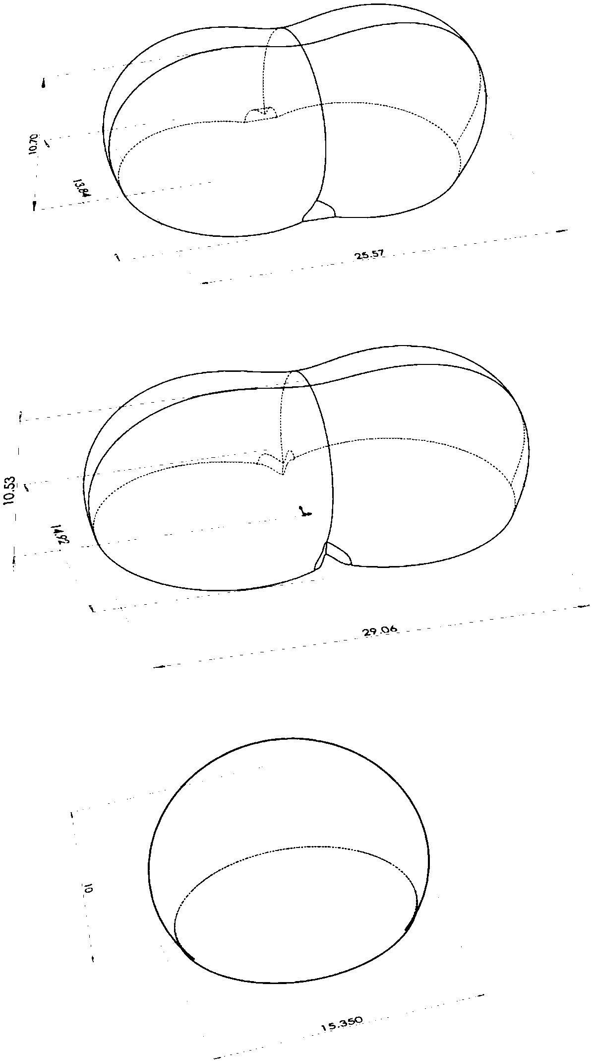 LED (Light Emitting Diode) lens design method for non-planar uniform illumination