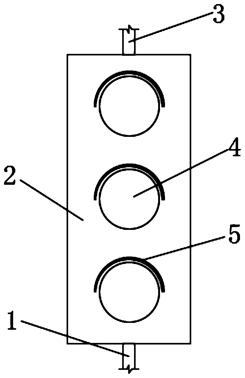 Traffic signal lamp capable of automatically controlling adjustment time