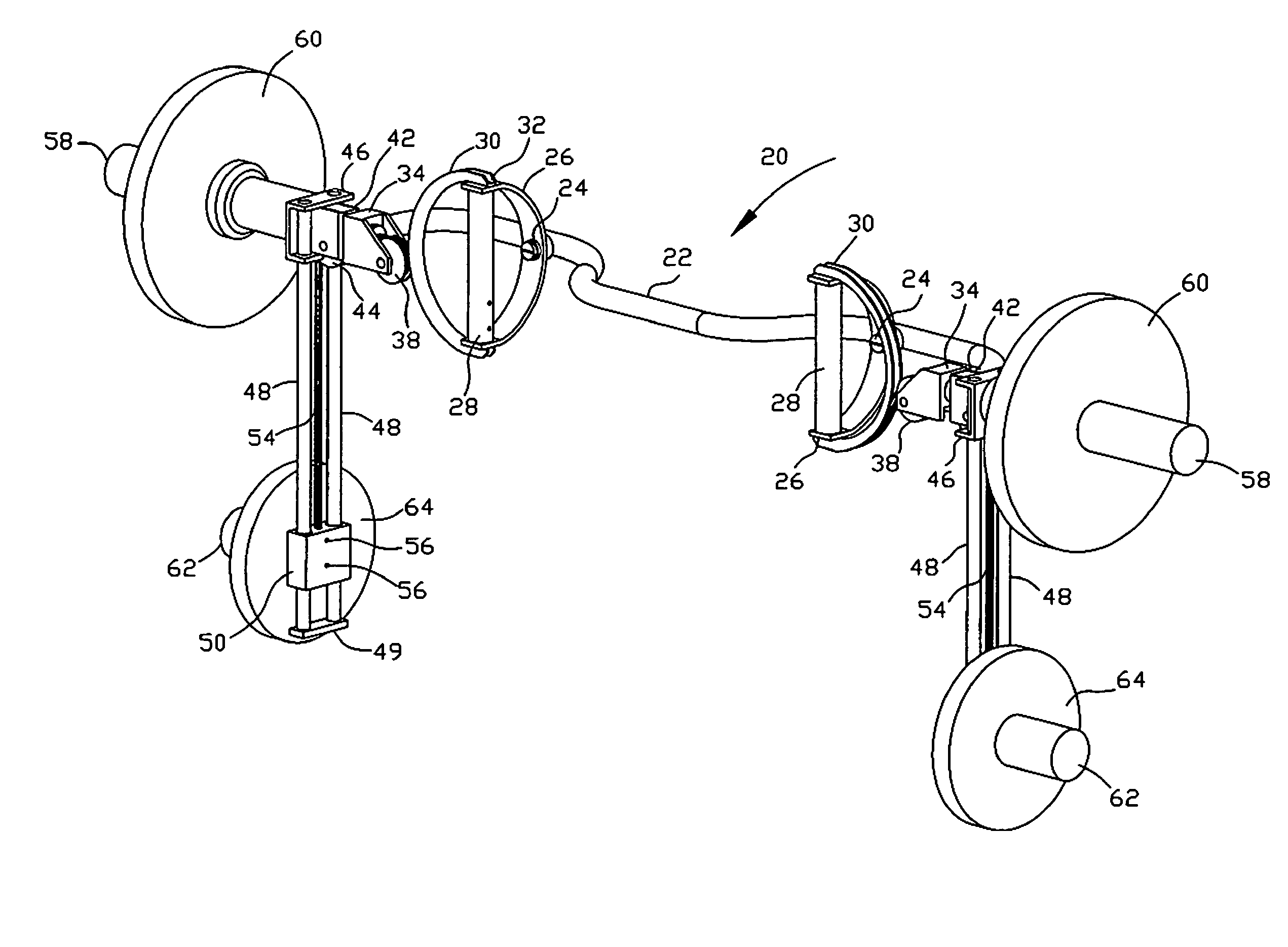 Weightlifting apparatus for pronation and supination exercises