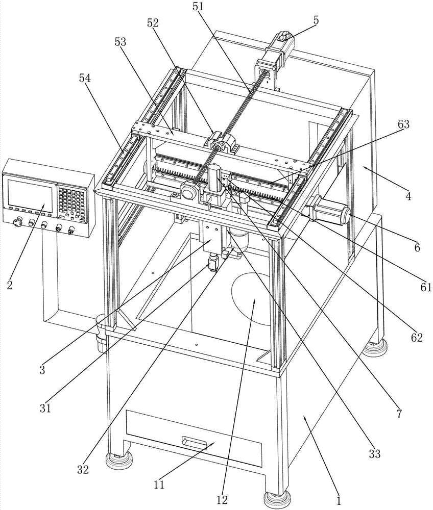 Automatic spraying machine