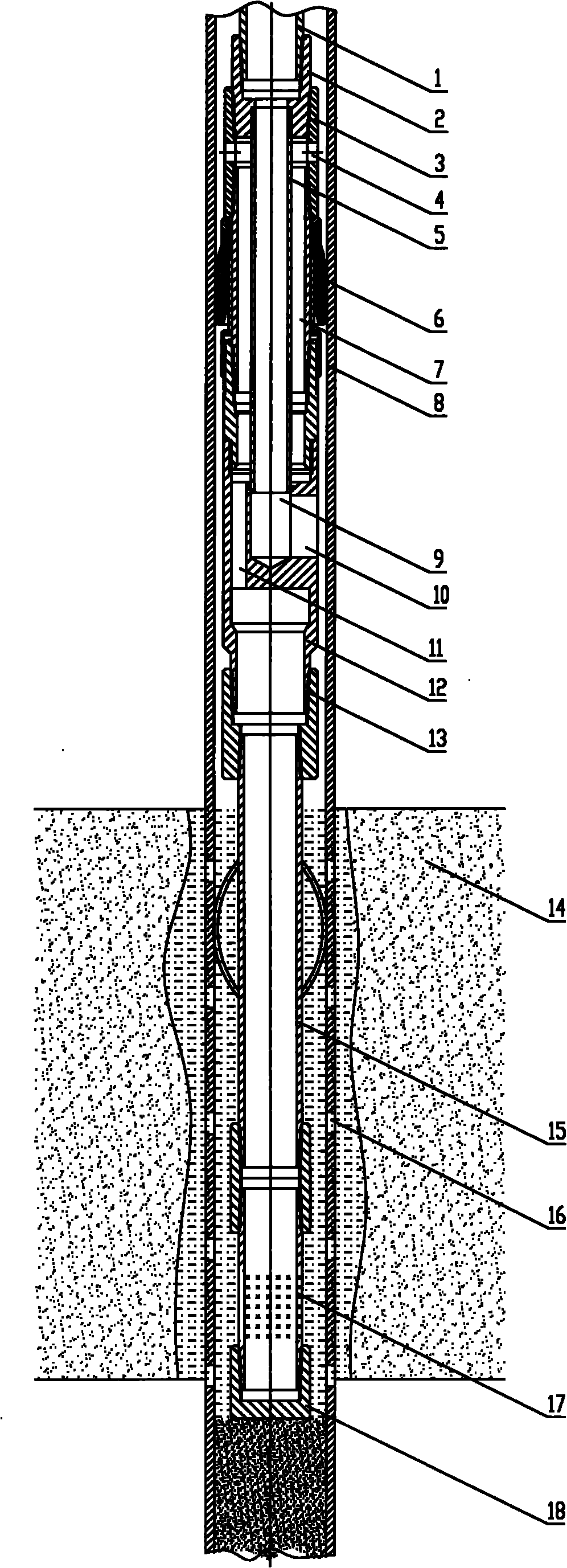 Blocking technological method of drillable oil layer