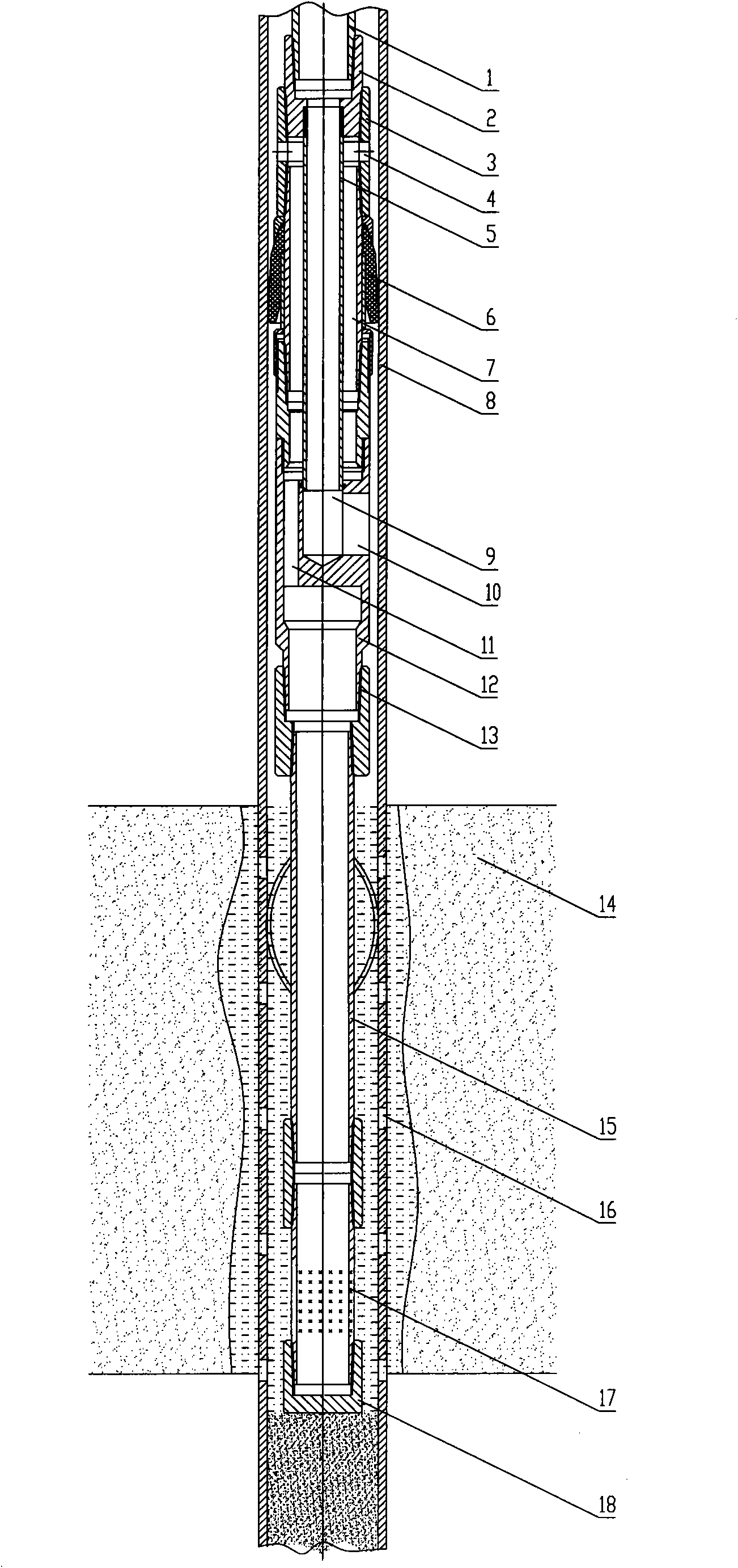 Blocking technological method of drillable oil layer