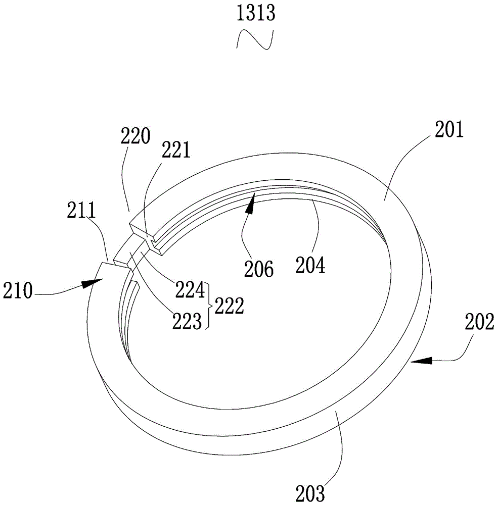 Low-energy-consumption oilless silence air compressor