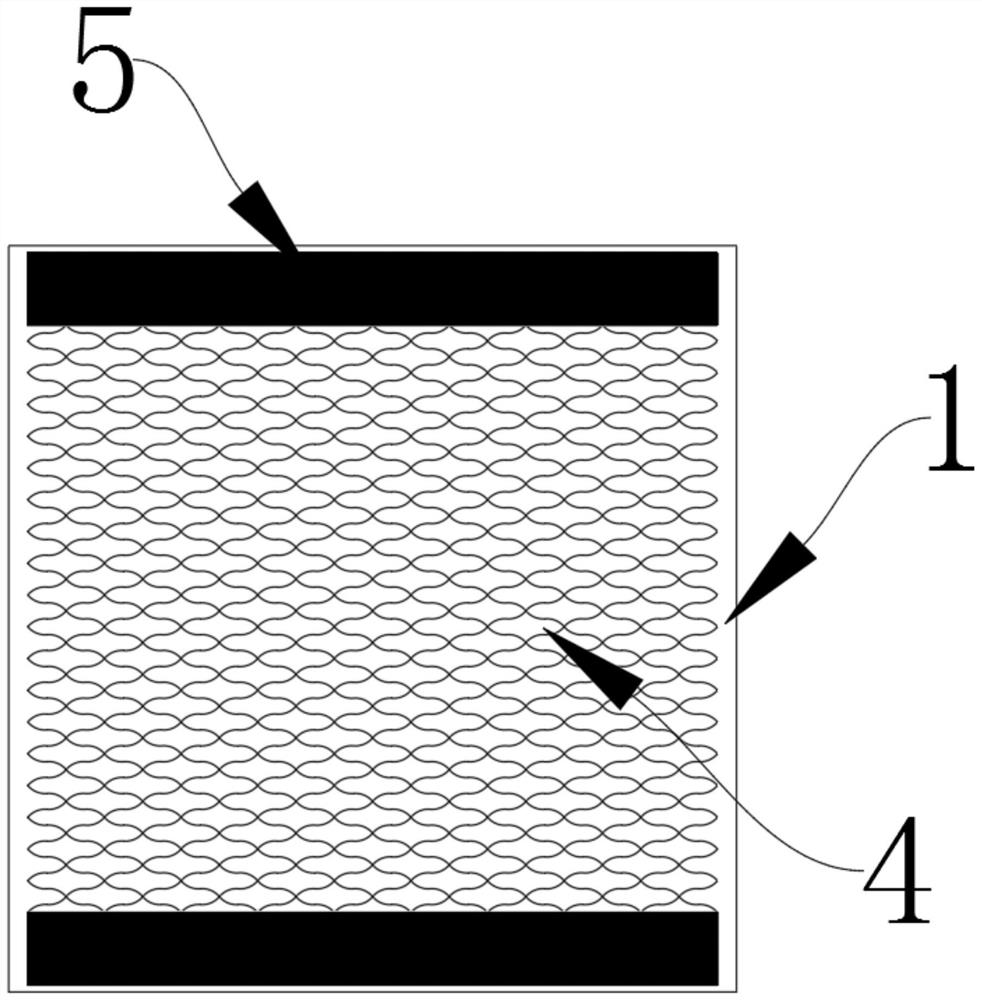 Flexible circuit board for demisting car lamp and manufacturing process of flexible circuit board