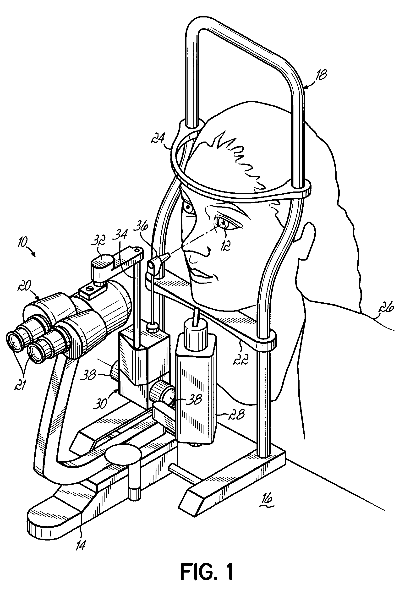 Load sensing applanation tonometer