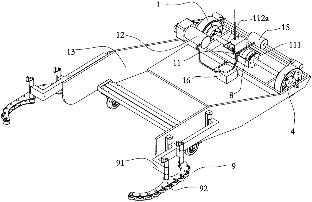 A vehicle and a travel control system thereof