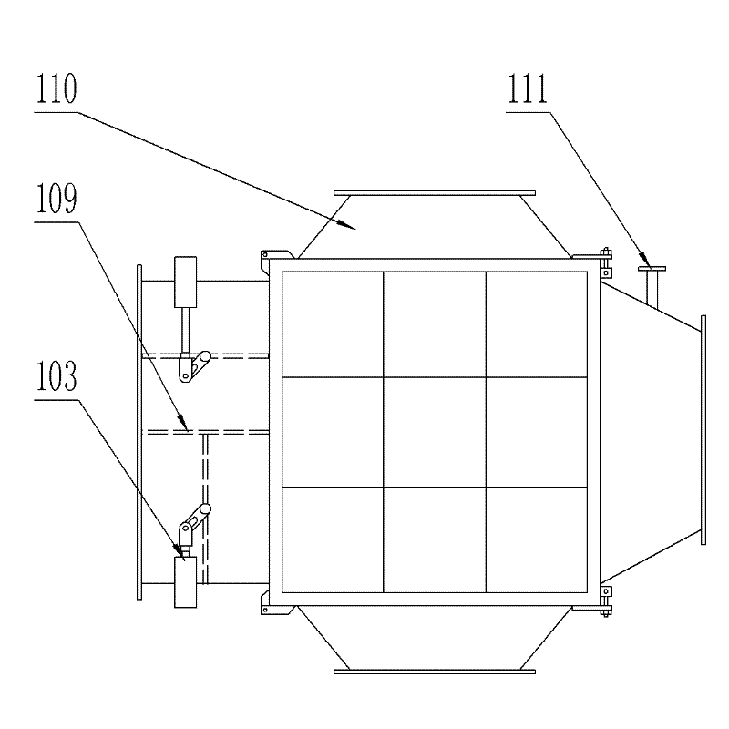 Gas waste heat recovery device for coal-fired boiler